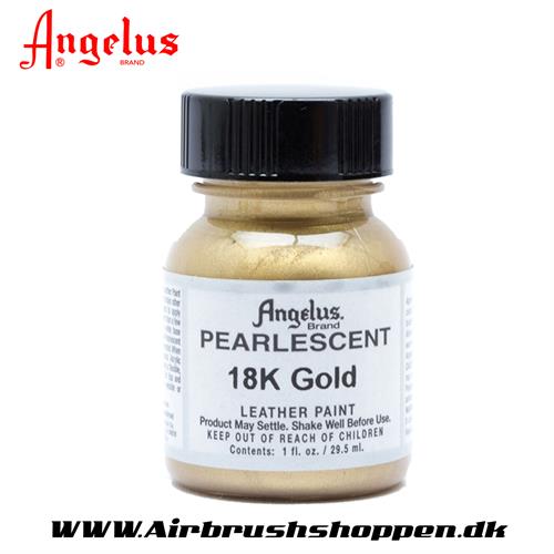 18 K Gold Pearlscent ANGELUS LEATHER PAINT 29,5 ML